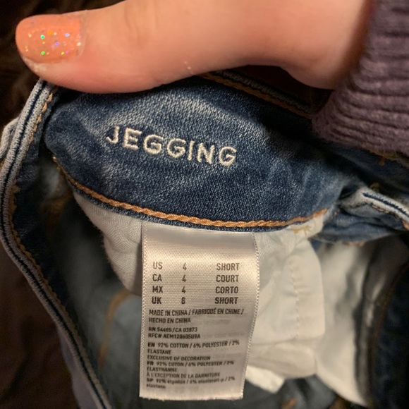 AEO Jeggings super stretch - women’s size 4 short - Picture 6 of 6